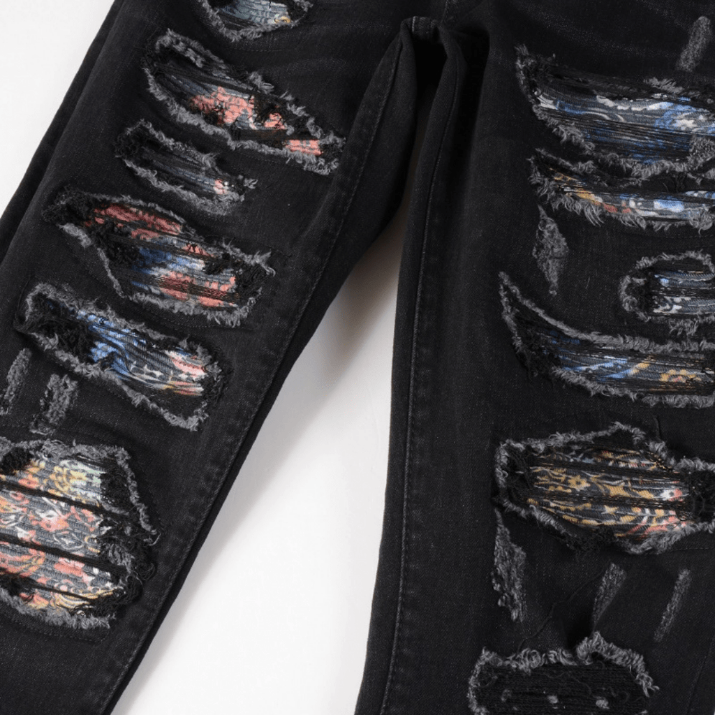 Amr Camo Patch Jeans