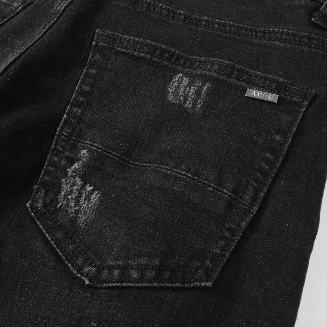 Amr Camo Patch Jeans
