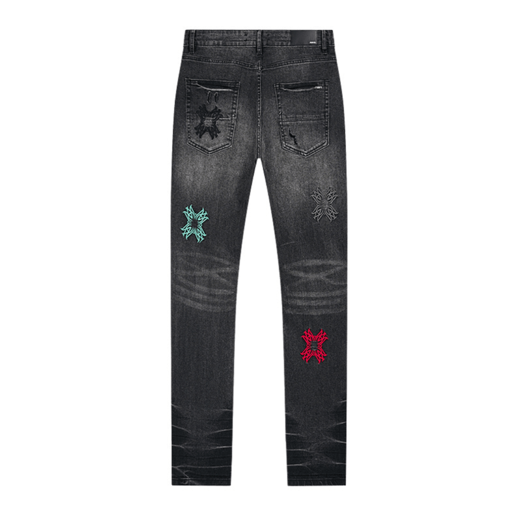 Amr Varsity Logo Jeans