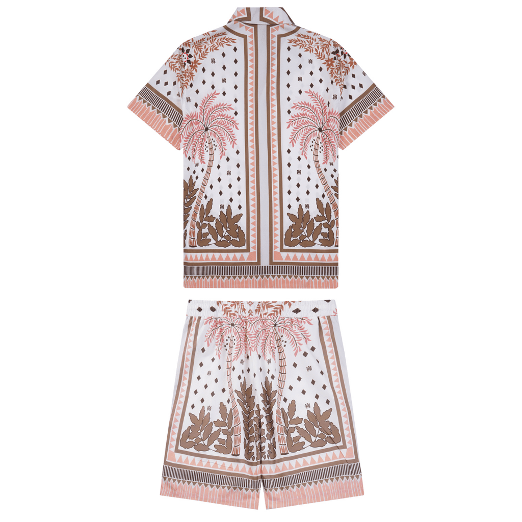 Amr Monogram Short Set