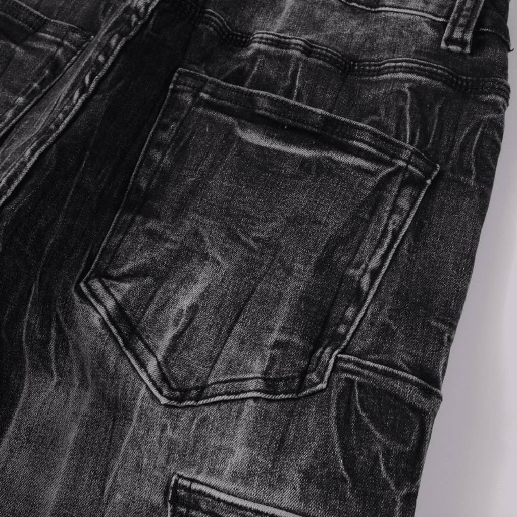 Amr Black Flared Jeans