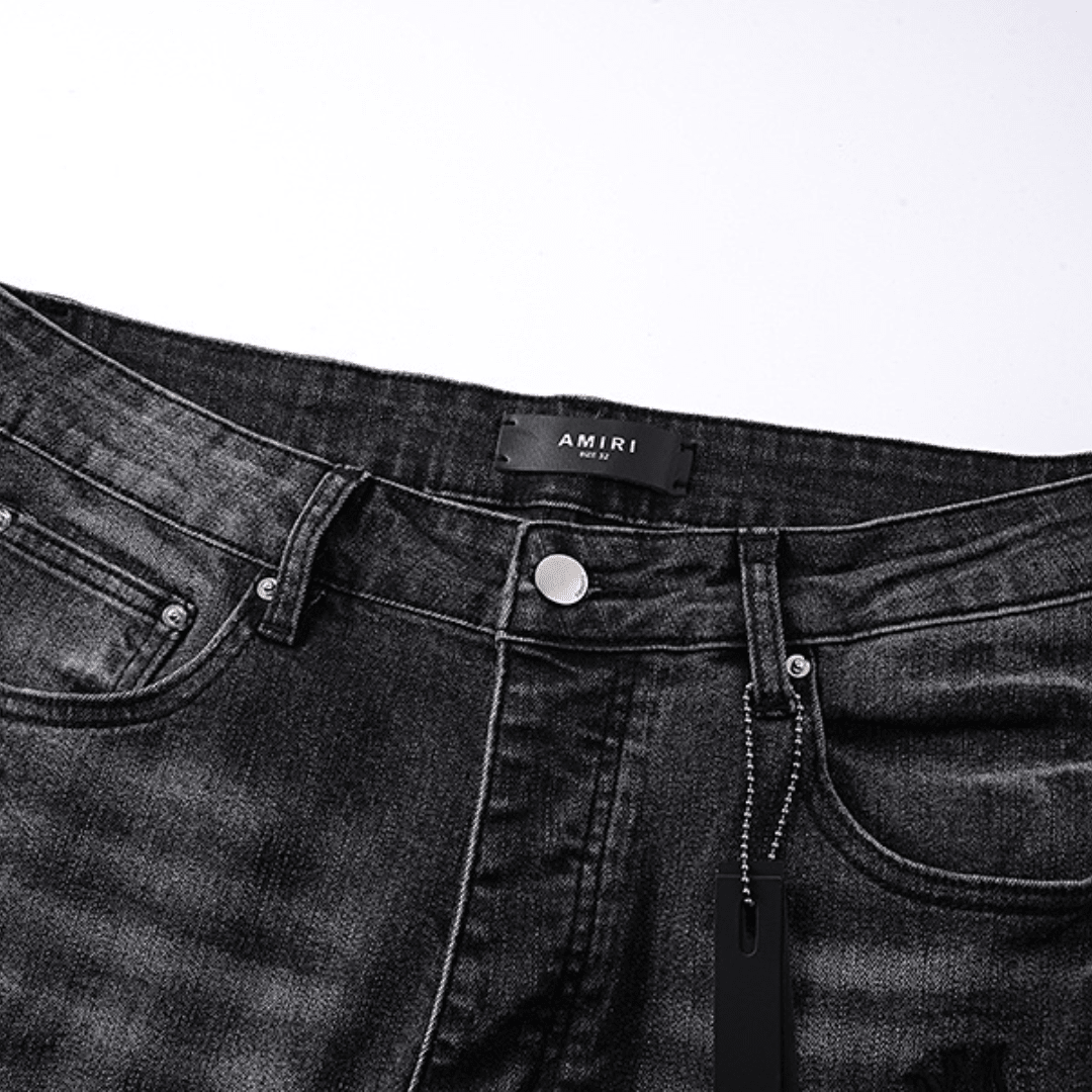 Amr Varsity Logo Jeans