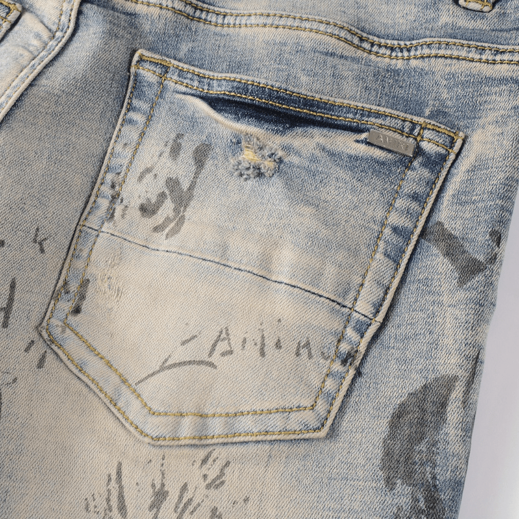 Amr M.A Paint Jeans
