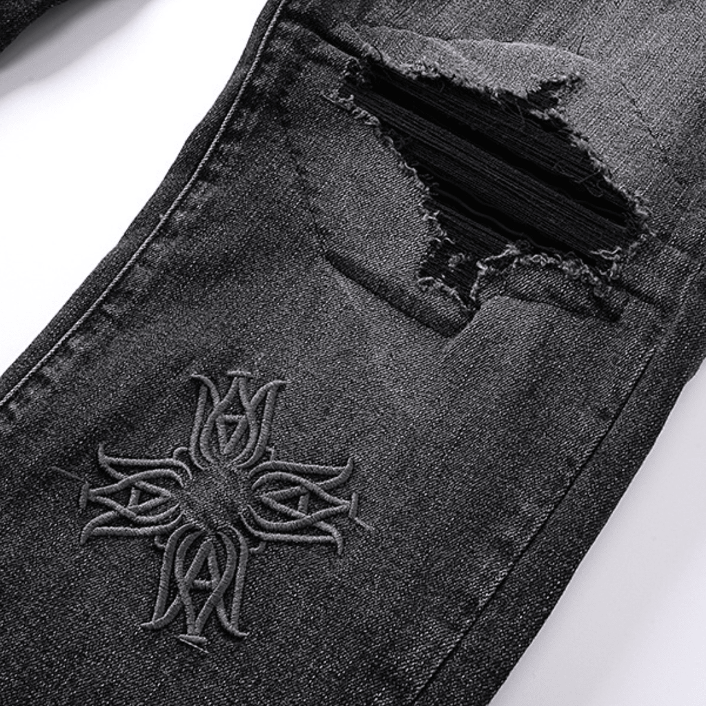 Amr Varsity Logo Jeans