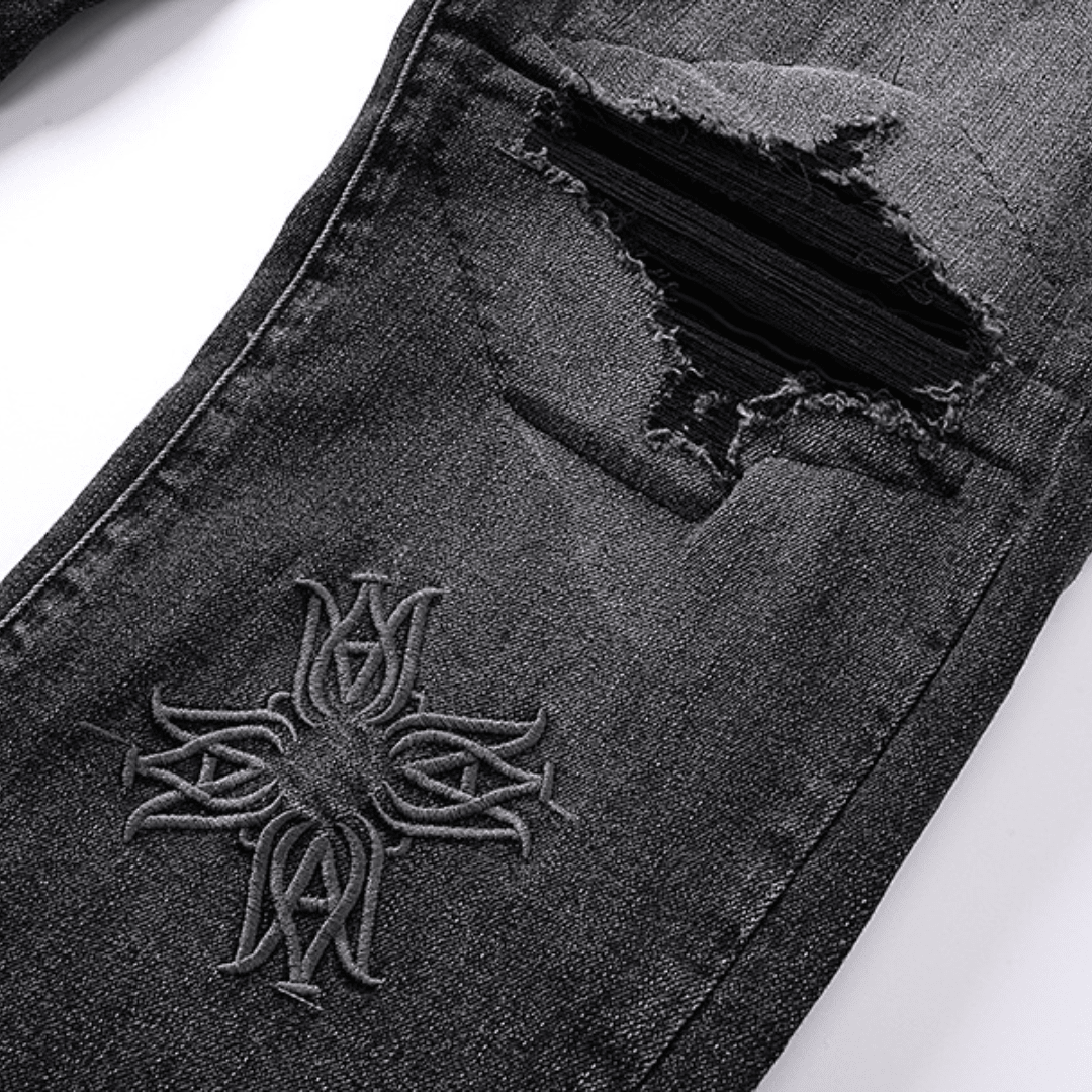 Amr Varsity Logo Jeans