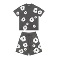 Denim Trs Carbon Short set
