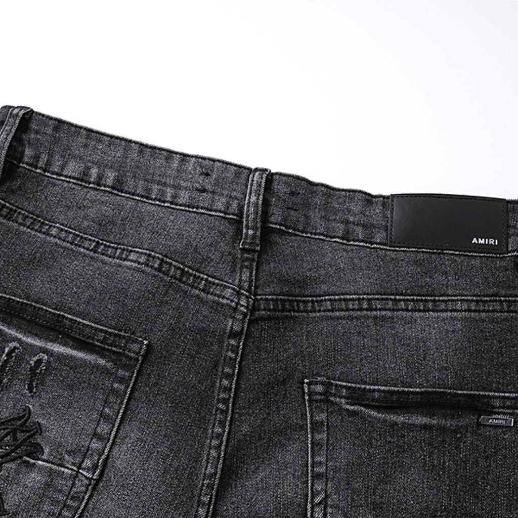 Amr Varsity Logo Jeans