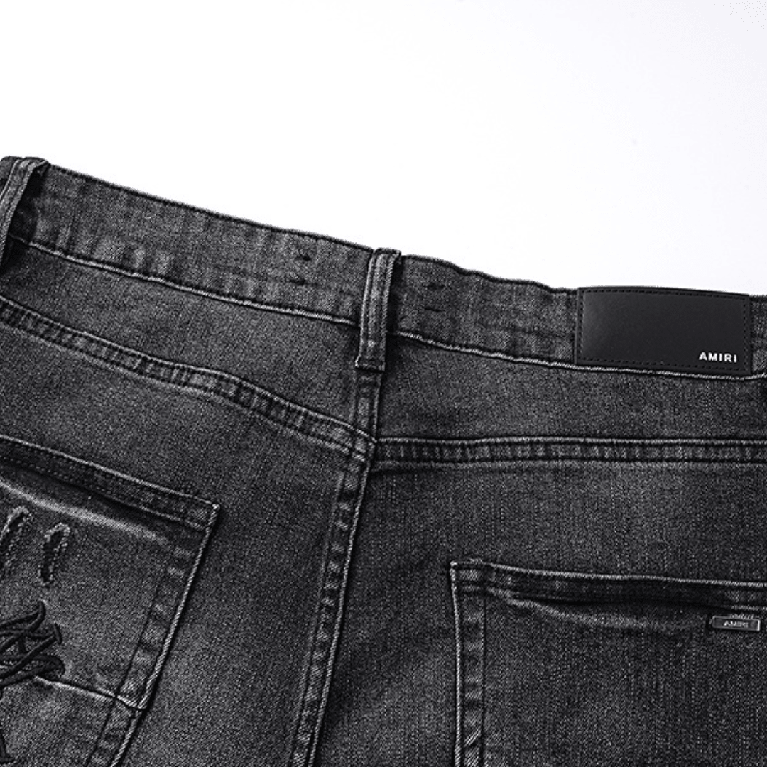 Amr Varsity Logo Jeans