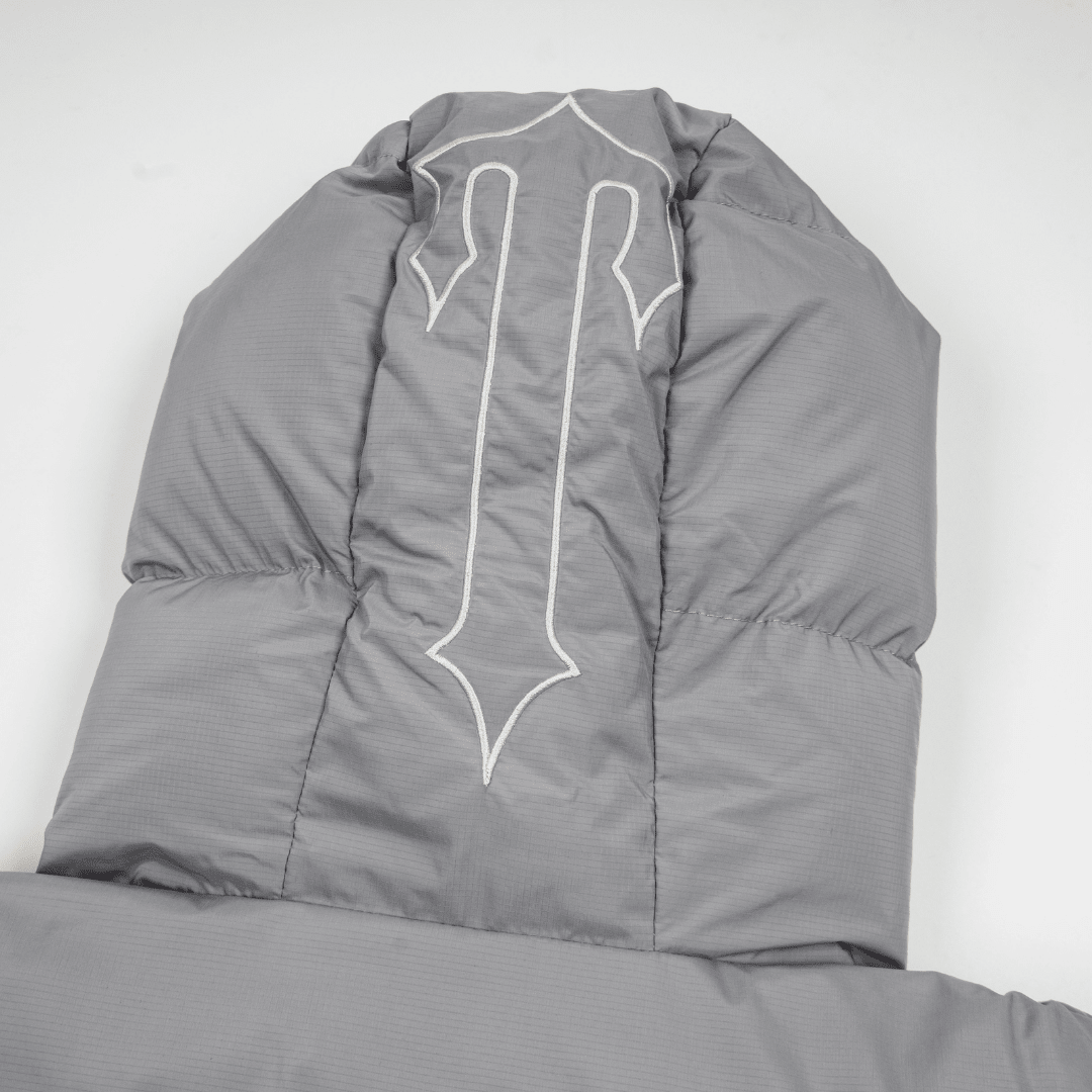 Decoded 2.0 Hooded Puffer Grey Jacket