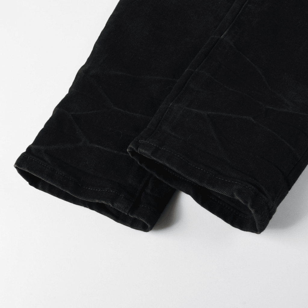 Amr Blue Ripped Patch Jeans