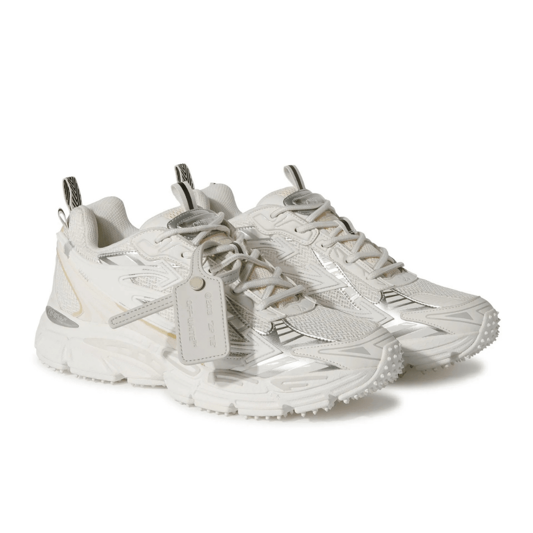 Off Be Right Back Beige Silver