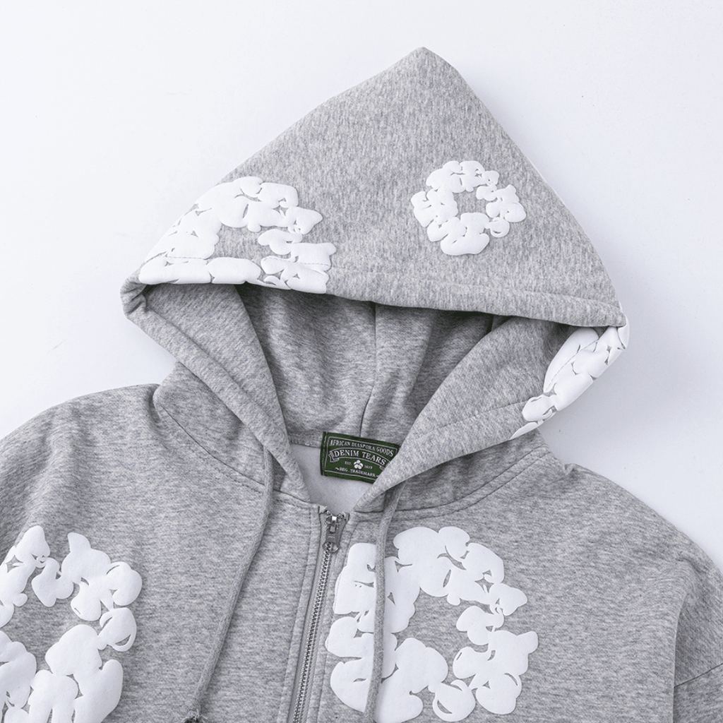 Denim Trs Zip Hoodie