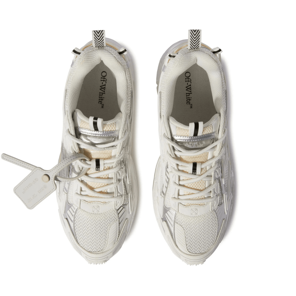 Off Be Right Back Beige Silver