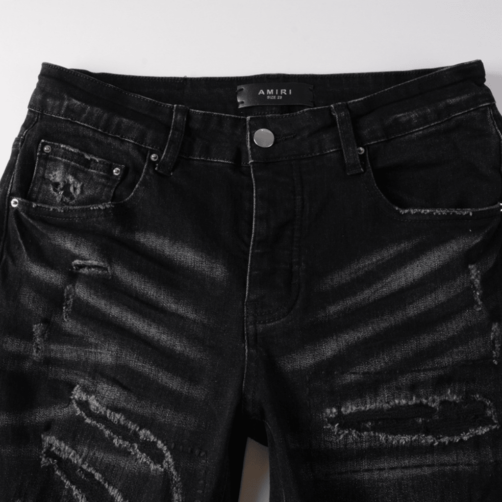 Amr M.A Bar Black Jeans