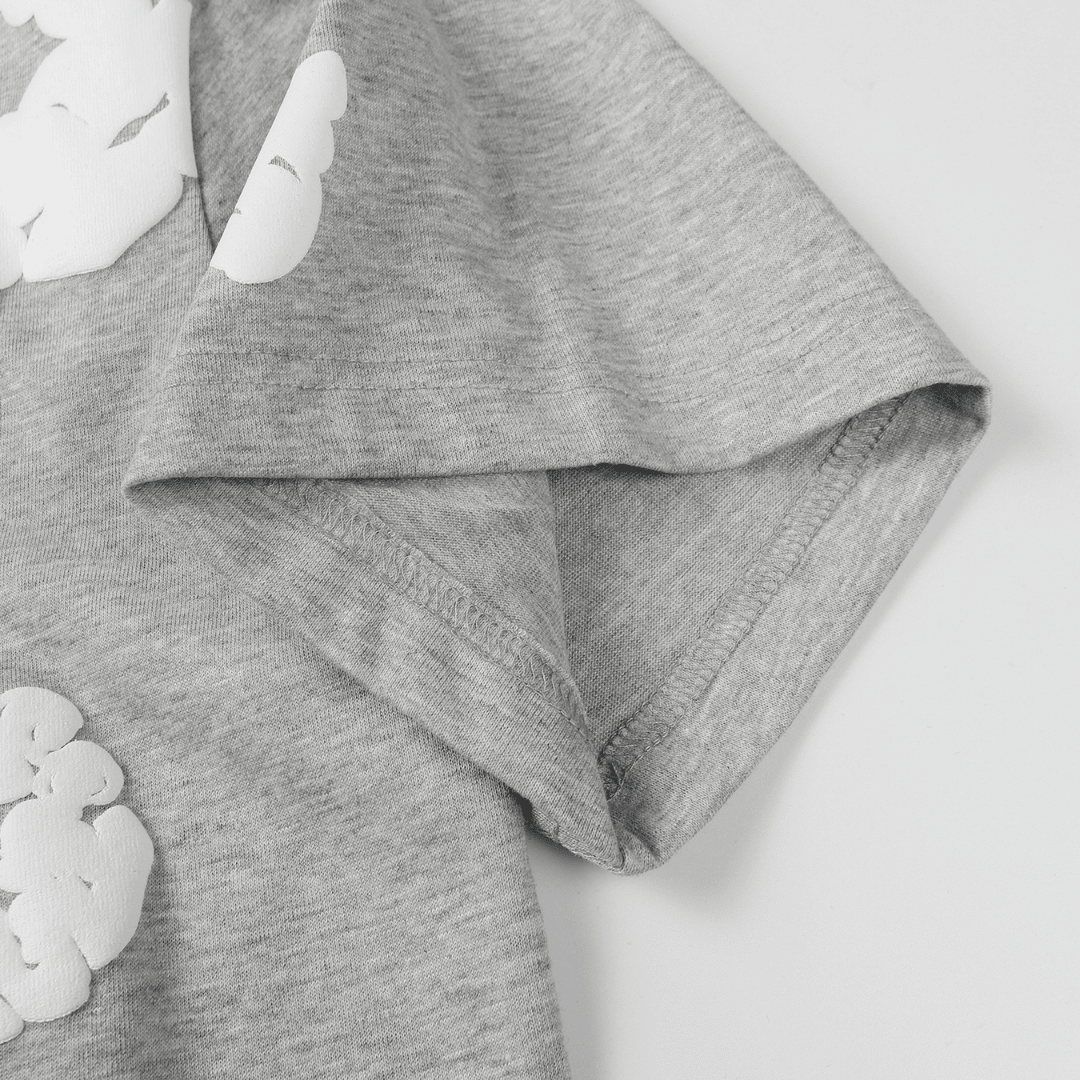 Denim Trs Grey Short set