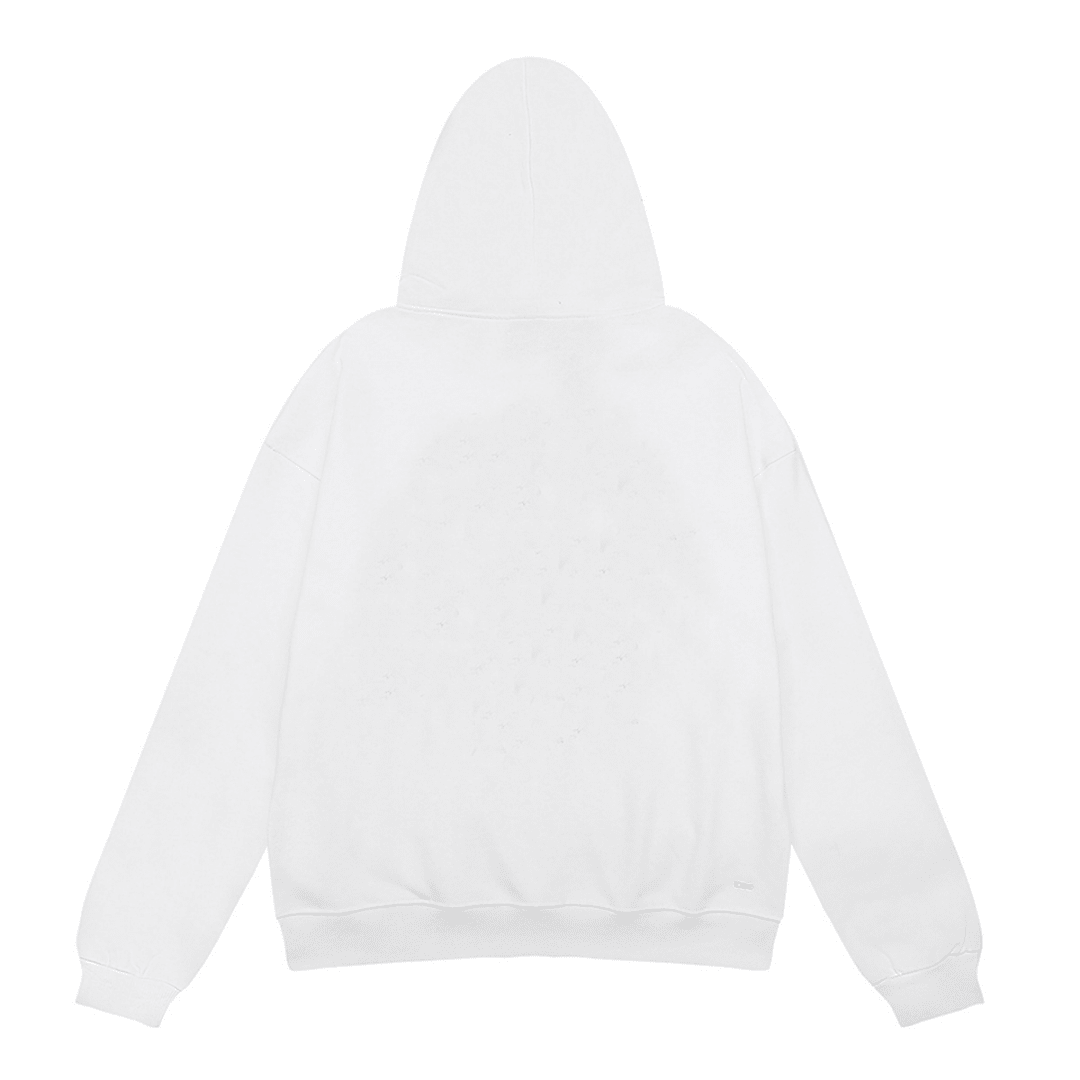 Amr Staggered Logo Hoodie