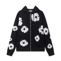 Denim Trs Zip Hoodie