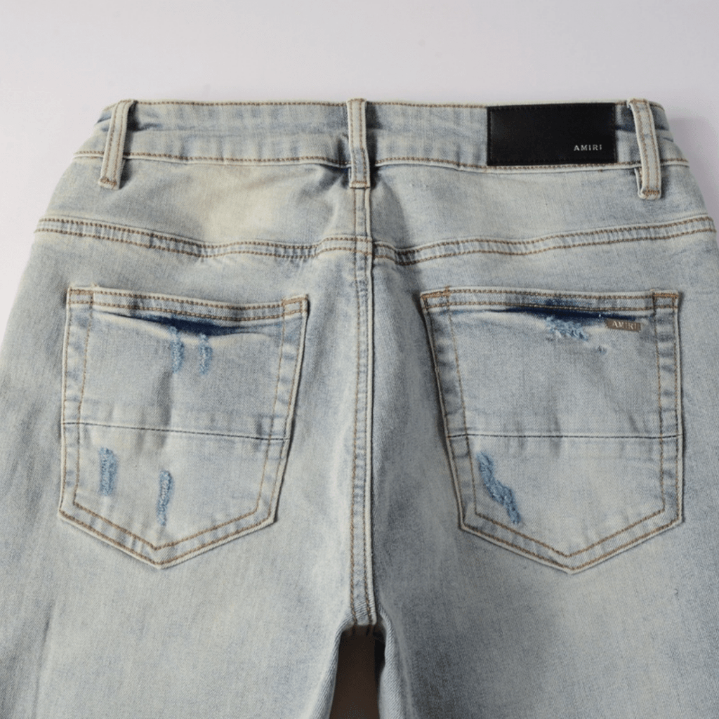 Amr Gradient Camo Jeans