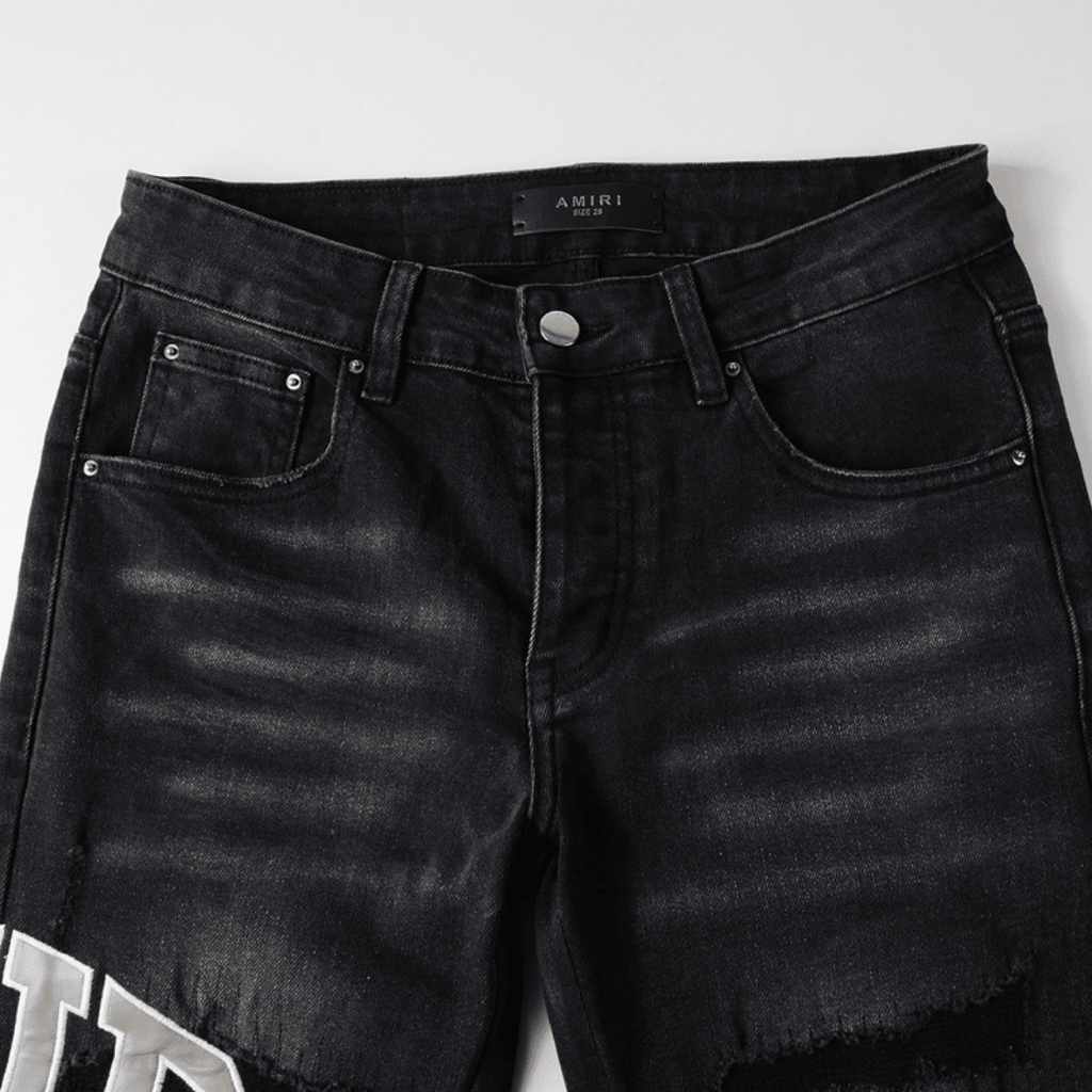 Amr Gradient Camo Jeans