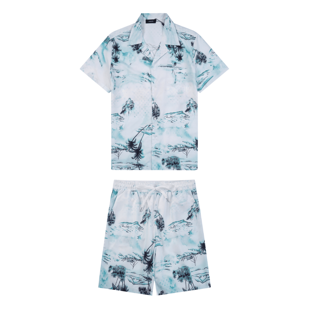 Amr Palm Logo Short Set