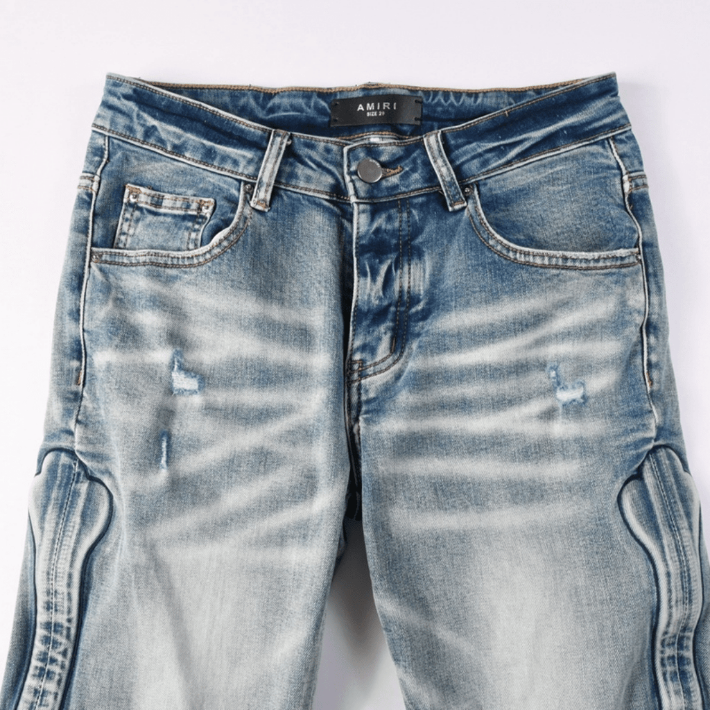 Amr Gradient Bones Jeans