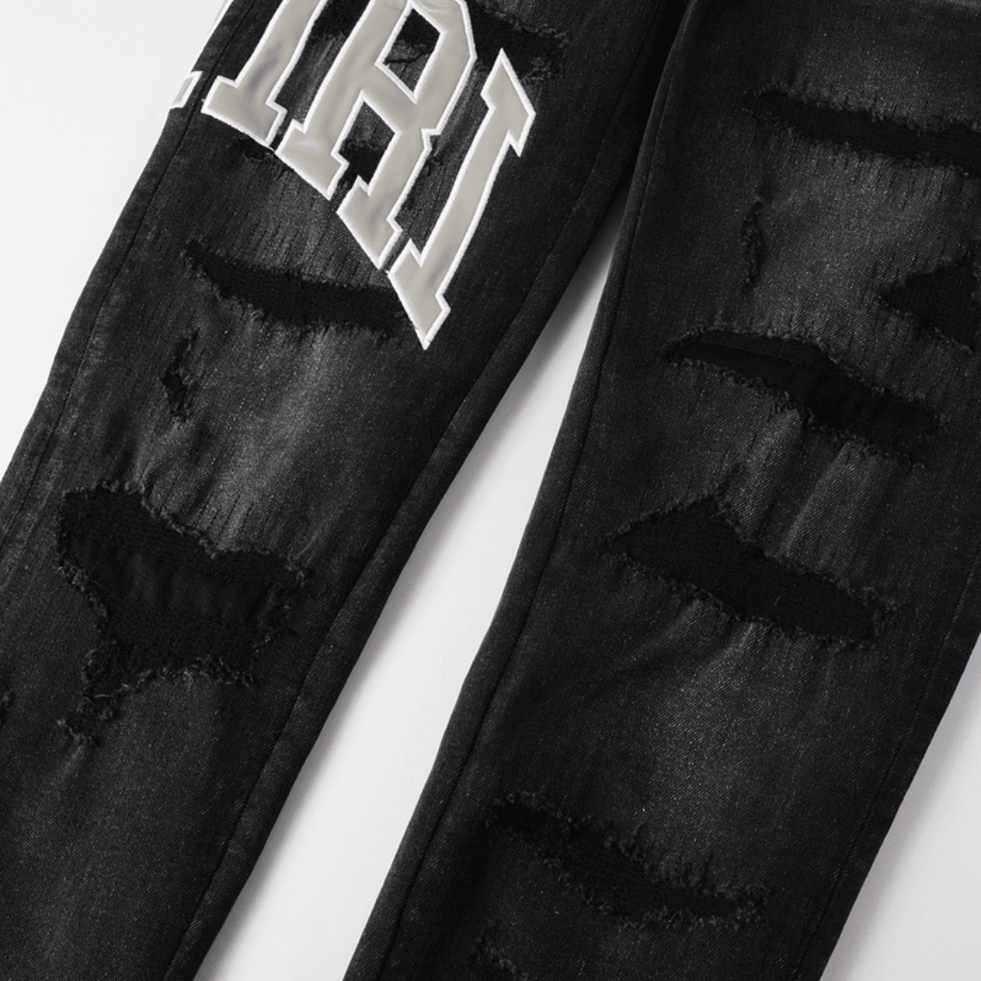 Amr Gradient Camo Jeans