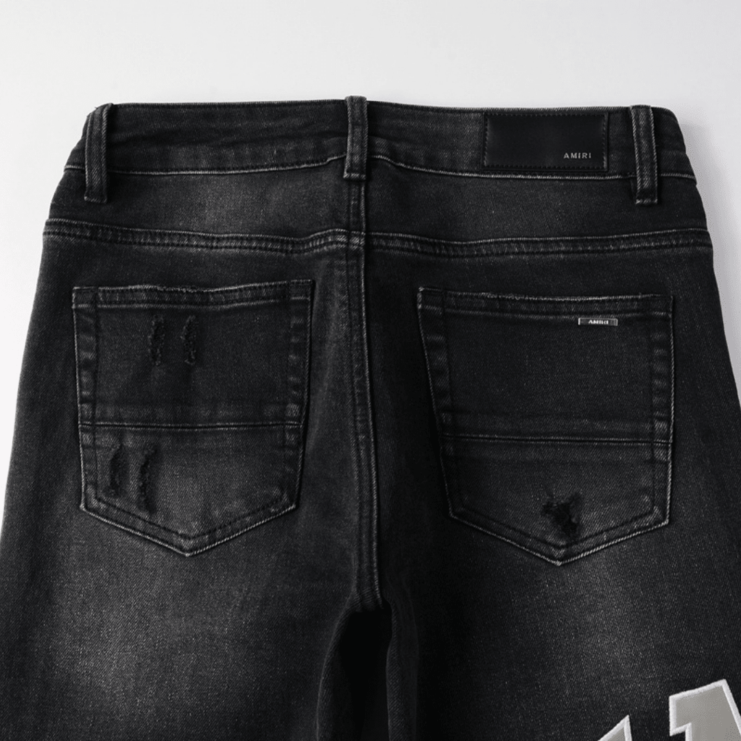 Amr Gradient Camo Jeans