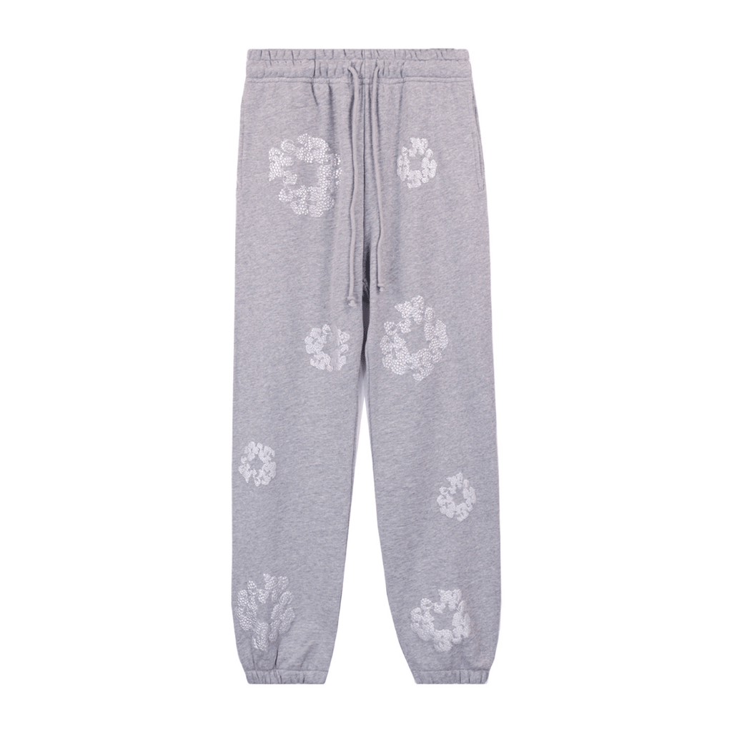 Denim Trs Diamonds Grey Pants