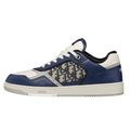 B27 Monogram Navy White