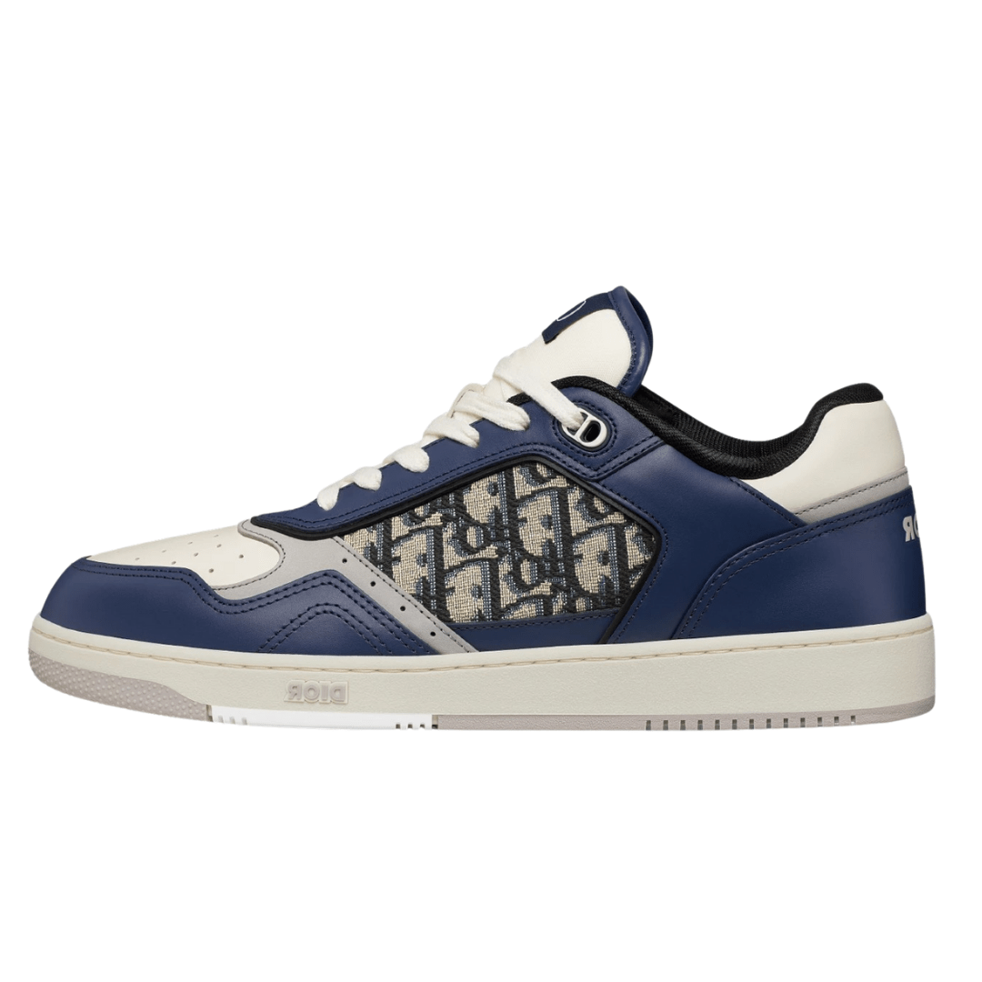 B27 Monogram Navy White