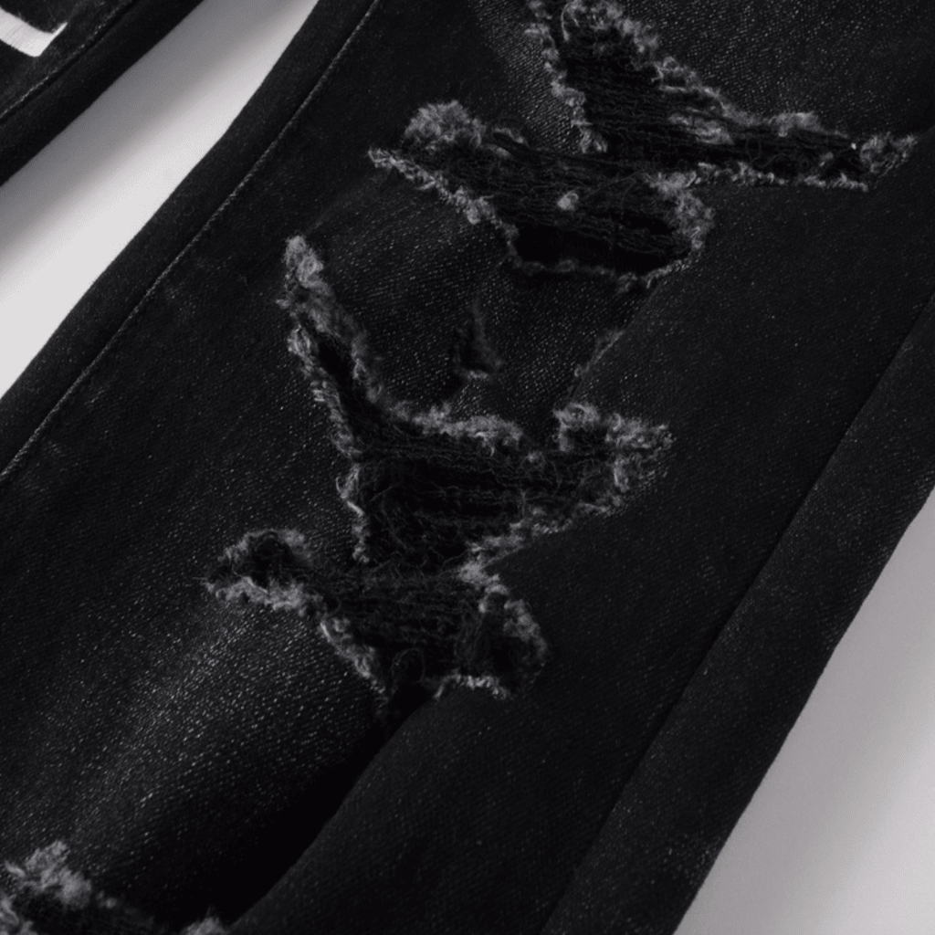 Amr M.A Bar Black Jeans