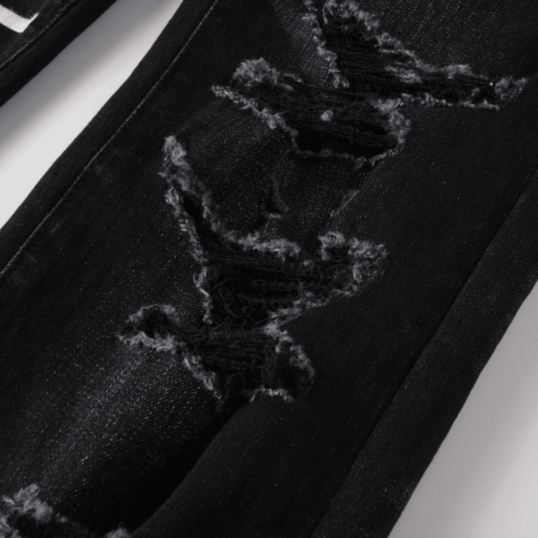 Amr M.A Bar Black Jeans