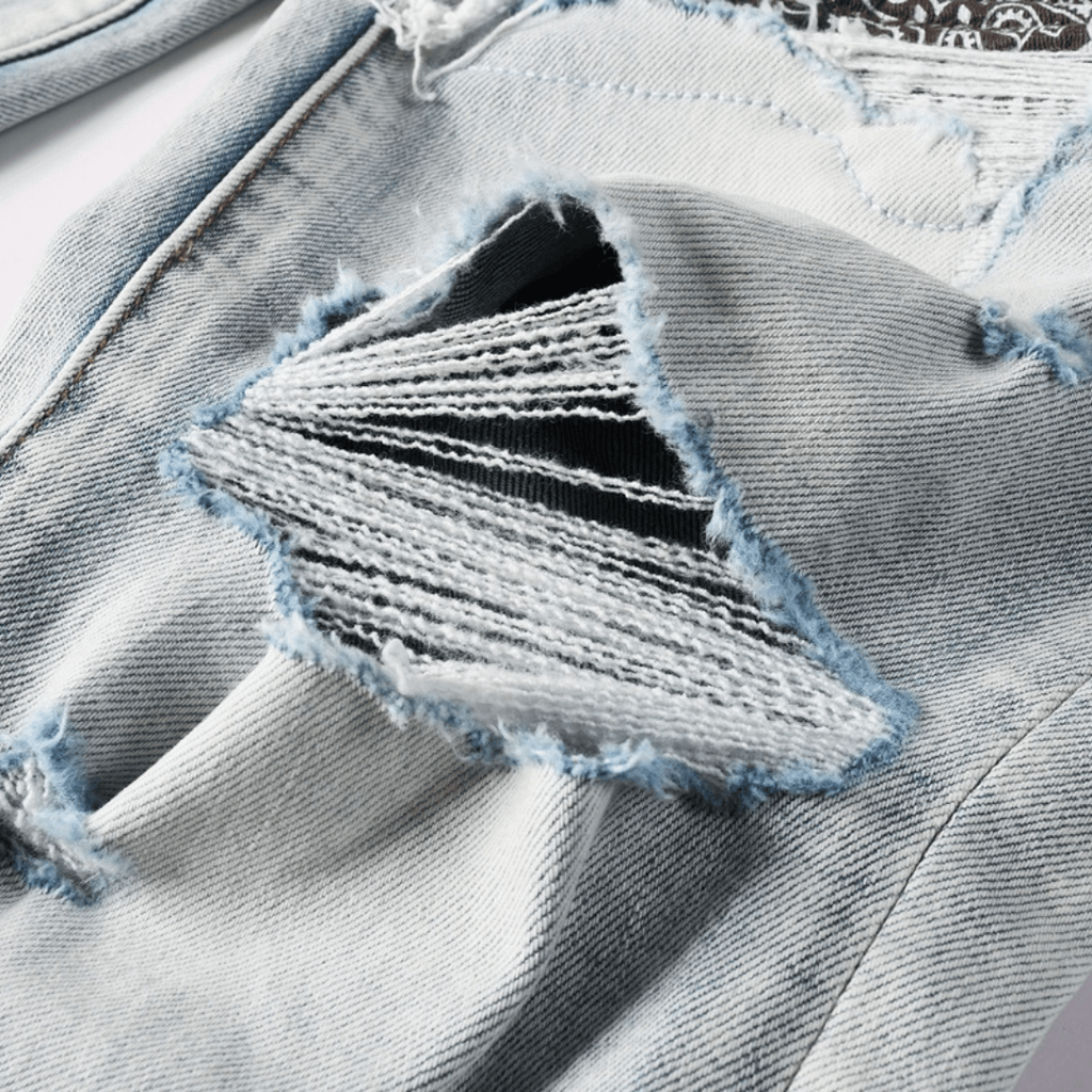 Amr Bandana Patch Jeans