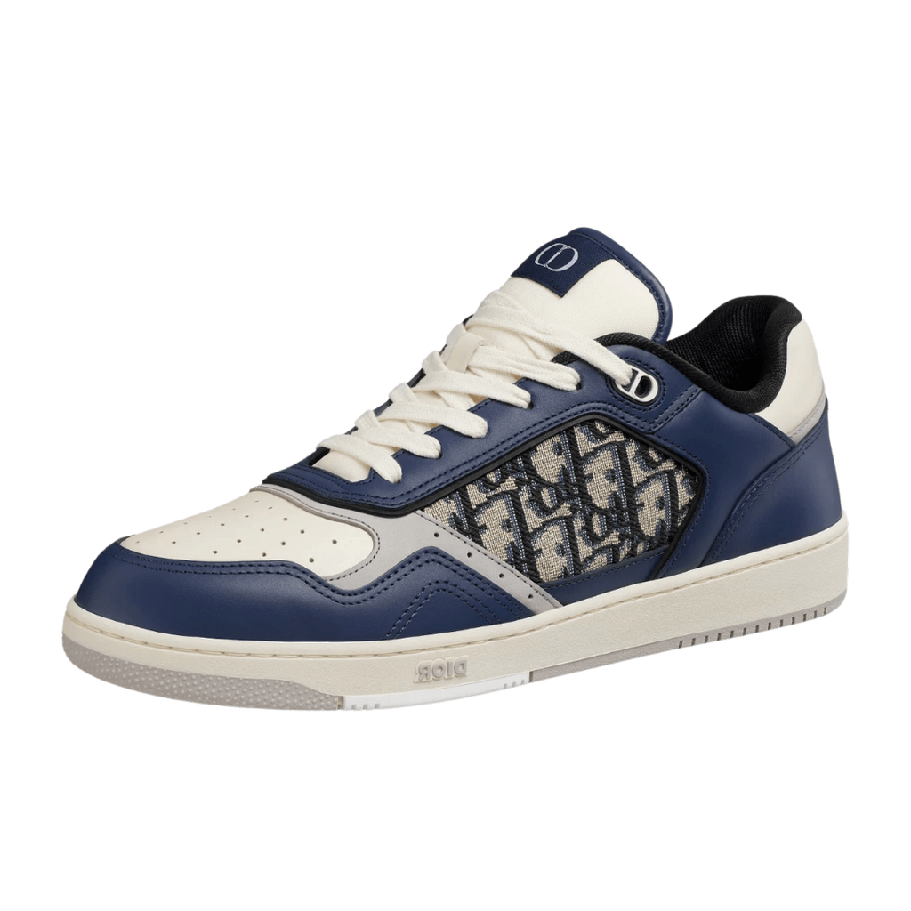 B27 Monogram Navy White
