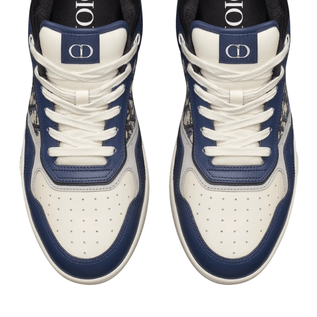 B27 Monogram Navy White