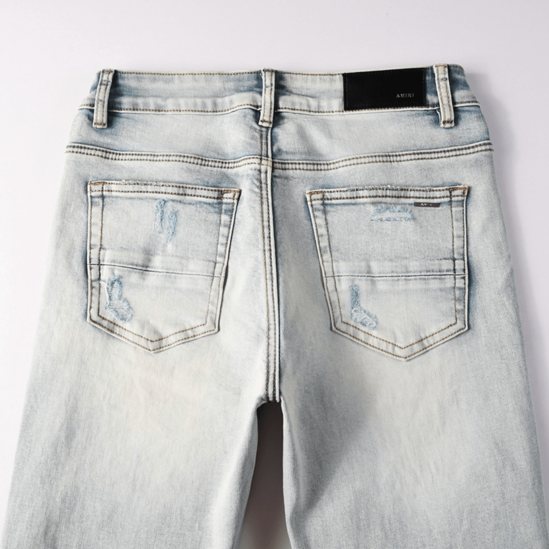 Amr Bandana Patch Jeans