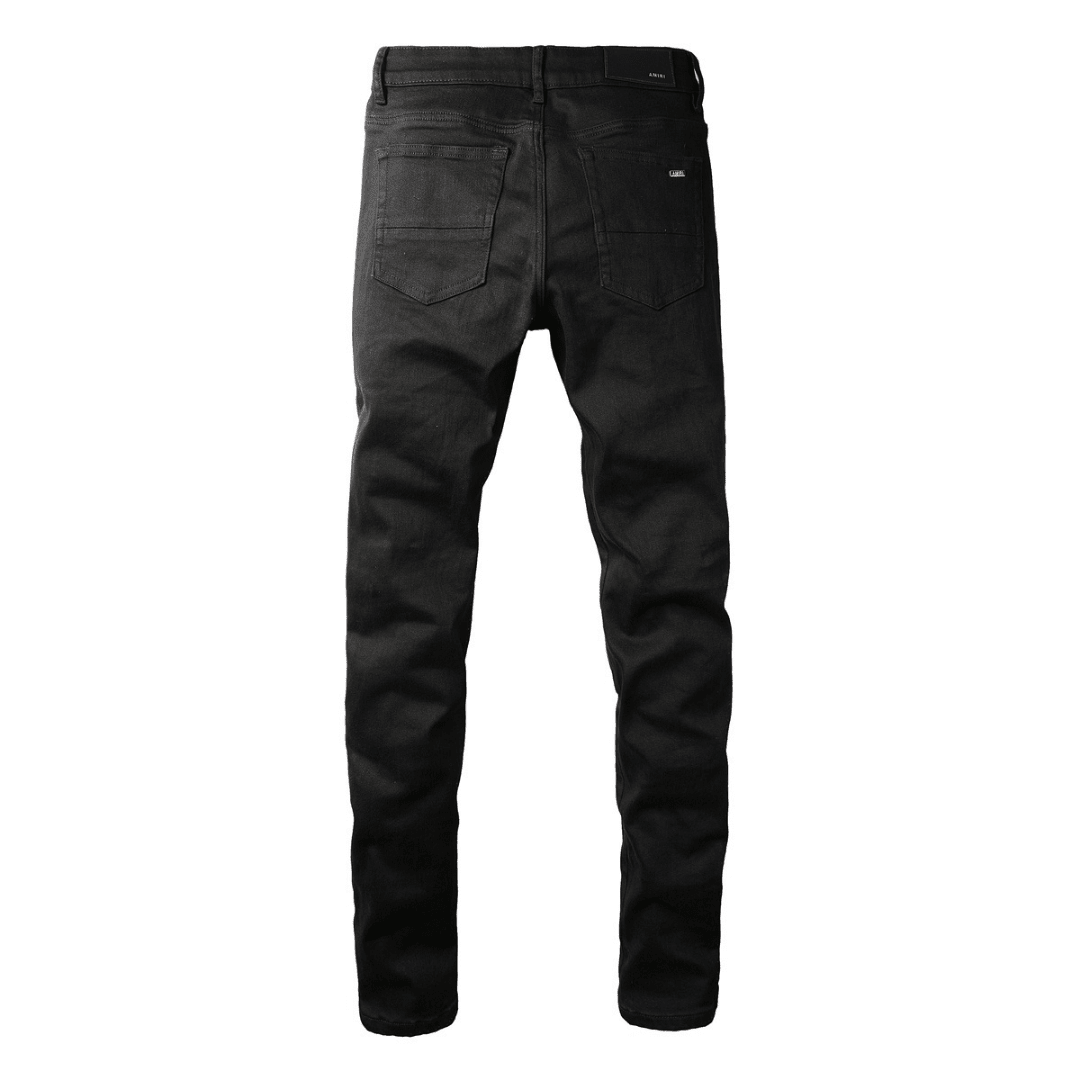 Amr Ripped Black Jeans
