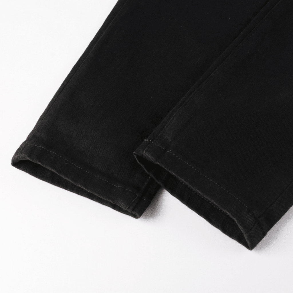 Amr Bandana Black Ripped Jeans