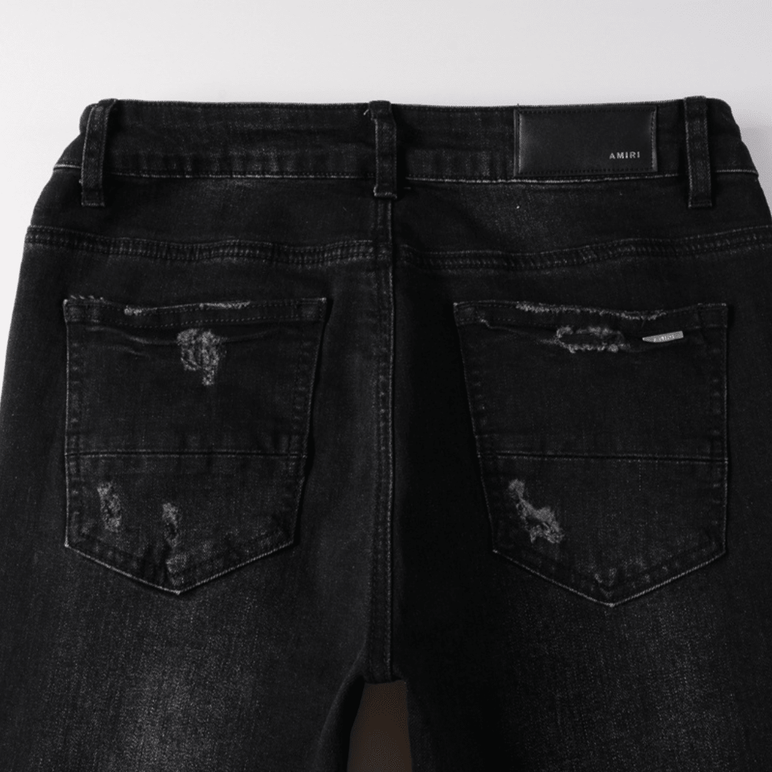 Amr M.A Bar Black Jeans