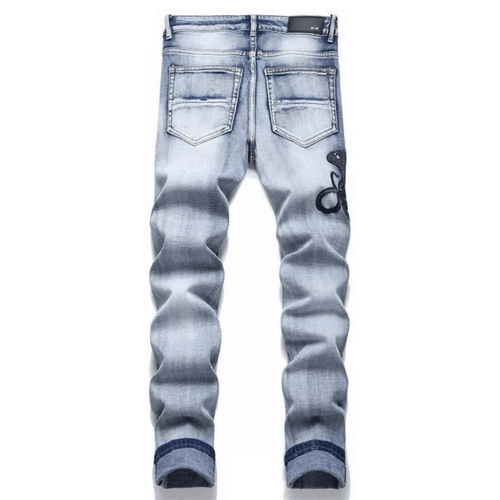 Amr Black Snake Jeans
