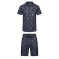 Amr Jacquard Short Set