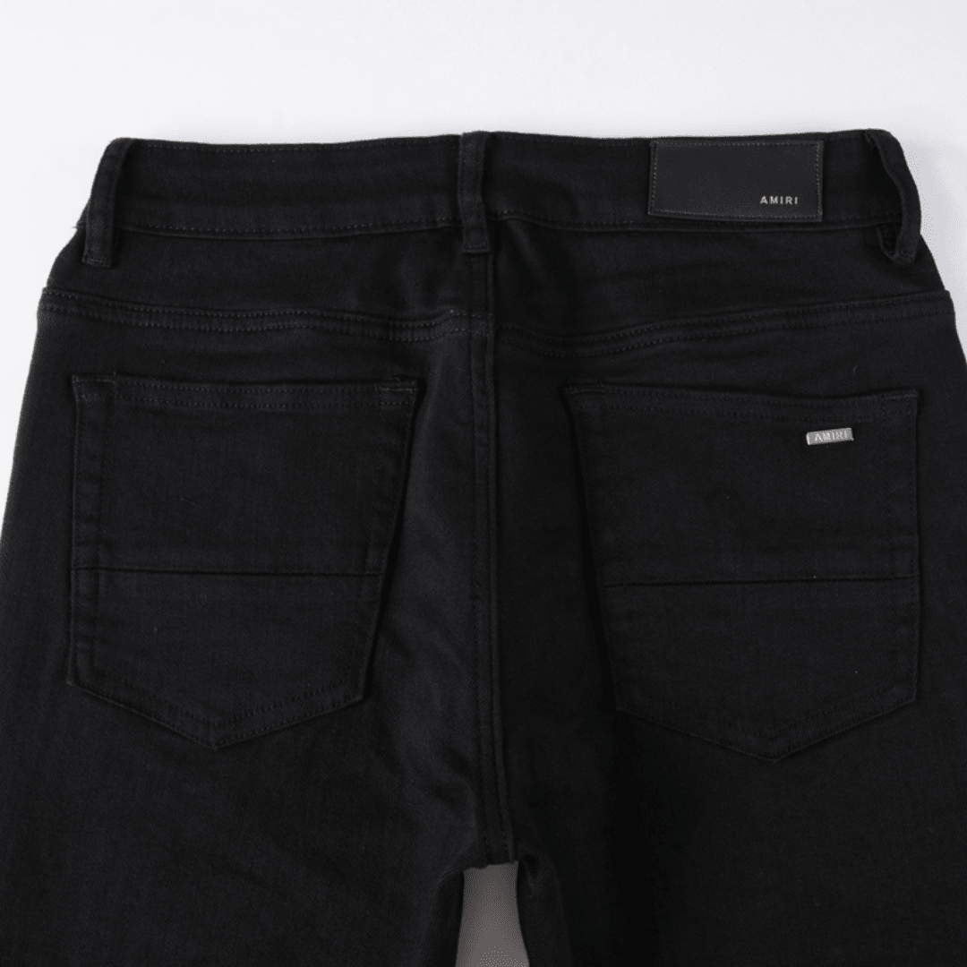 Amr Ripped Black Jeans