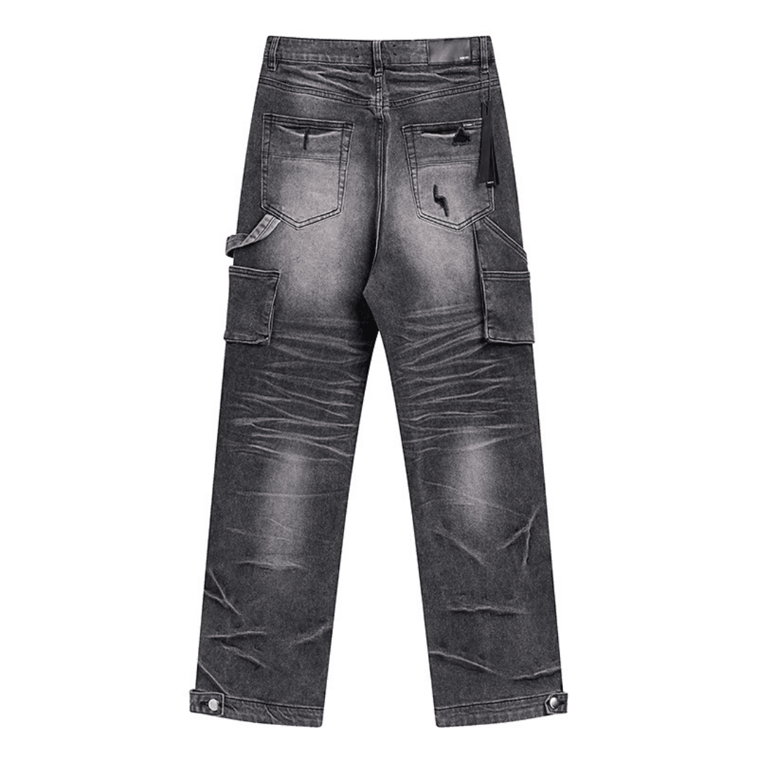 Amr Flared Black Jeans
