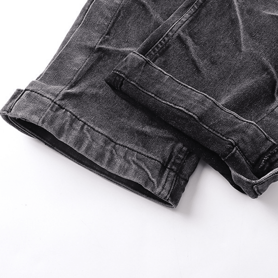 Amr Flared Black Jeans
