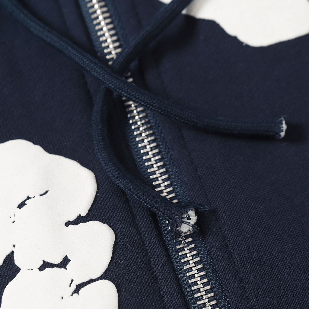 Denim Trs Zip Hoodie
