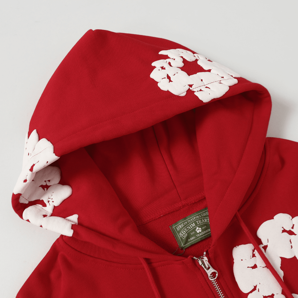 Denim Trs Zip Hoodie