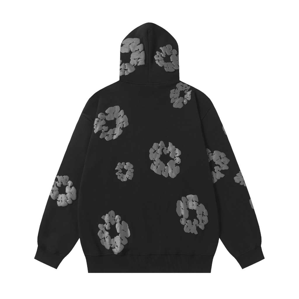 Denim Trs Zip Hoodie