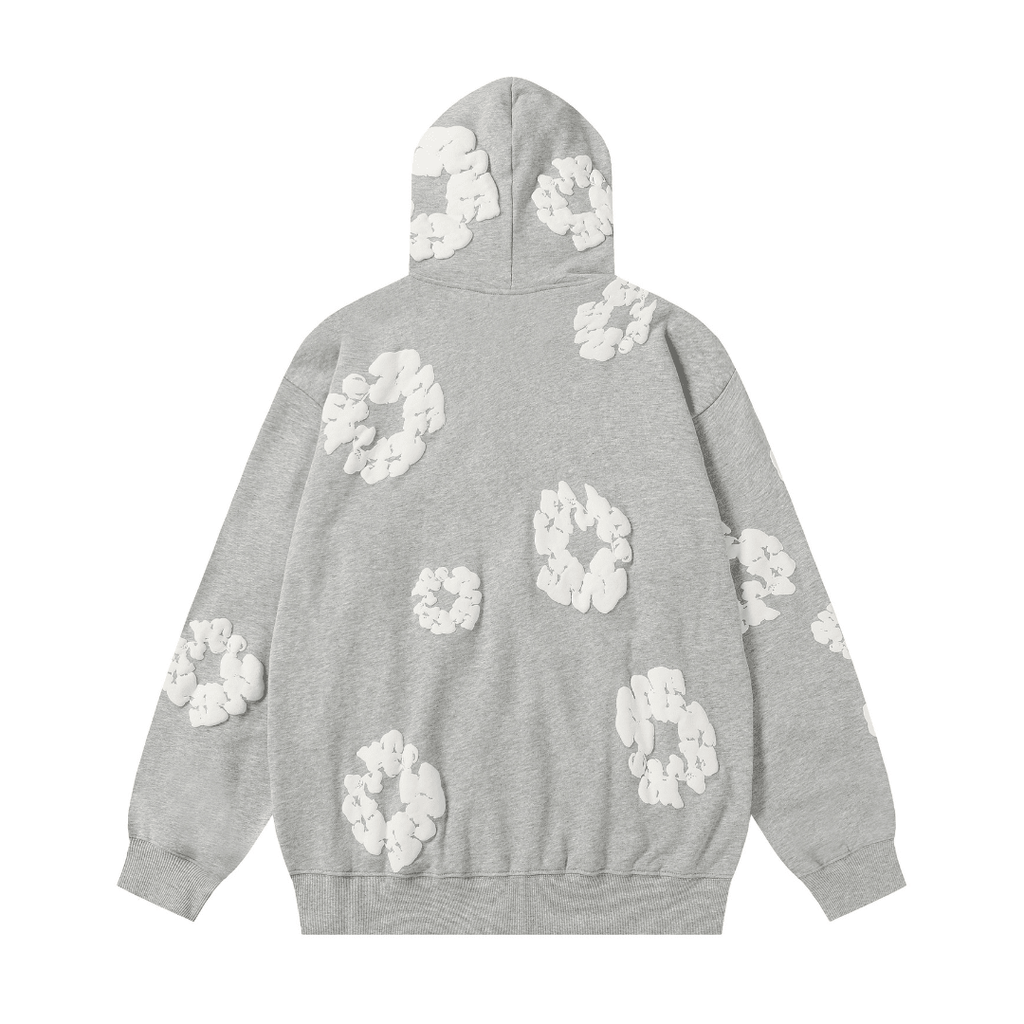 Denim Trs Zip Hoodie