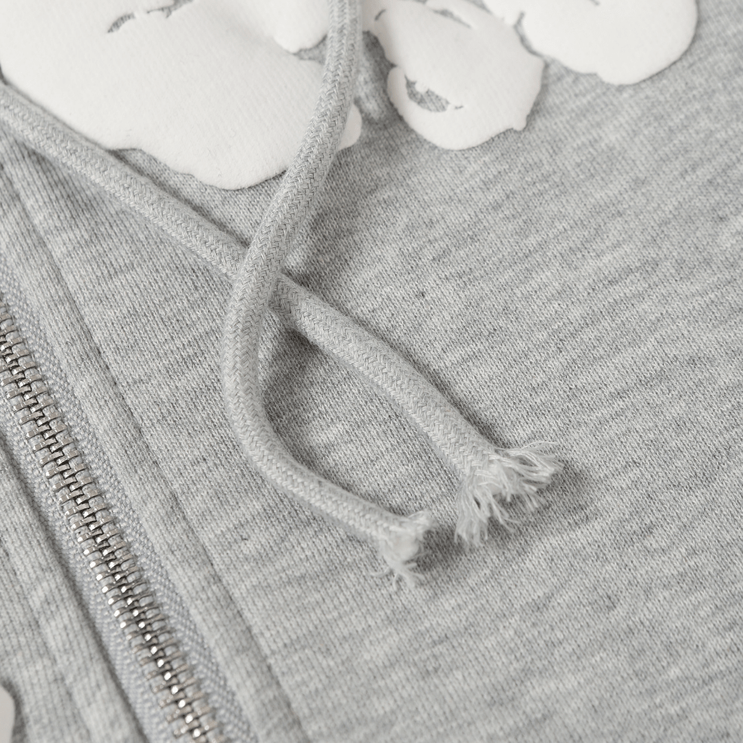 Denim Trs Zip Hoodie
