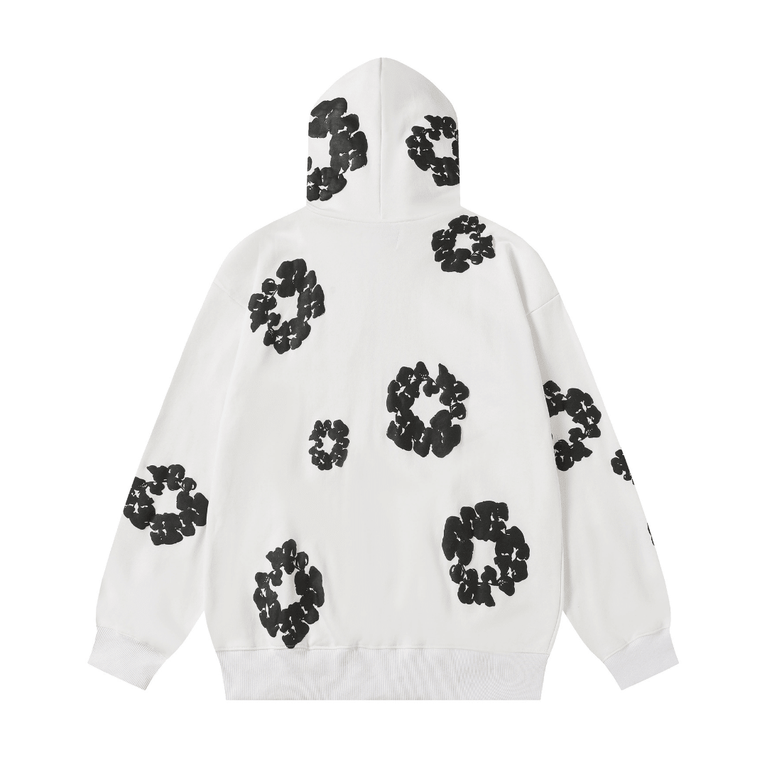 Denim Trs Zip Hoodie